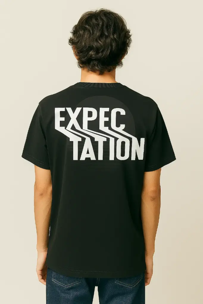 CLASSIC OVESIZE T SHIRT [BLACK T SHIRT]