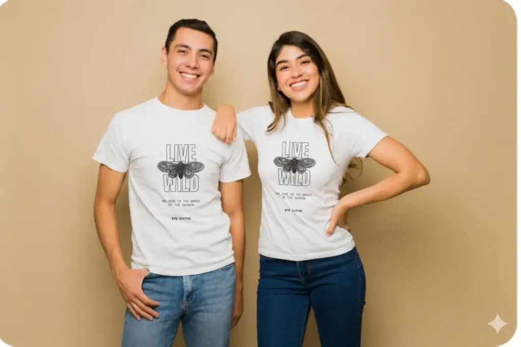 Unisex "Magic of the Season" Moth Tee | BYB CLOTHS