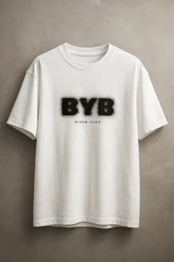 WHITE BYB VIRUS T SHIRTS